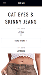 Mobile Screenshot of cateyesandskinnyjeans.com